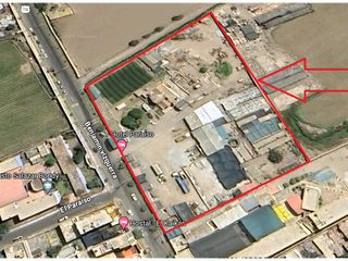 Terreno Urbano en en venta Chancay: a 4 cuadras del parque principal
