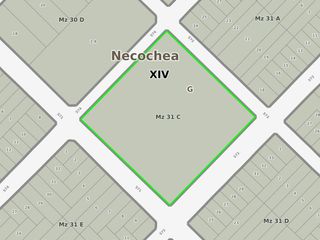 Terreno en venta - 525mts2 - Quequén, Necochea