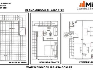 Foto 1 de BOEDO VENTA PH EN CONSTRUCCION DE 2 AMBIENTES CON TERRAZA SIN EXPENSAS. APTO PROFESIONAL. GIBSON AL 4000 2°12.