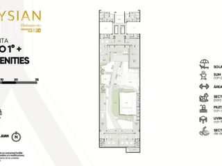 Venta departamento de un dormitorio con balcón y amenities Nuestra Señora De Lourdes en construcción