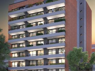 2 ambientes al frente con balcón en pozo 54m2- Villa Ortuzar