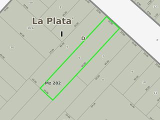 Terreno en venta - 600mts2 - La Plata