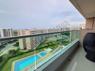 Vendo Espectacular Apartamento En Riomar Barranquilla Piso 10 Exterior.  72m2 Mas 12m2 De Balcon-86