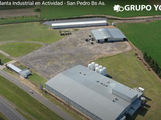 Excelente Planta Industrial en Actividad - San Pedro Bs As.
