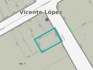 Terreno - Barrio Vicente López