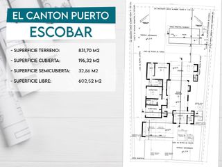 Casa 4 ambientes - El Canton - Puerto - Escobar