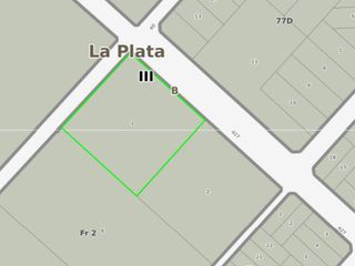 Terreno venta 64 x 65 mts - 4160 mts 2 totales- Barrio Gambier