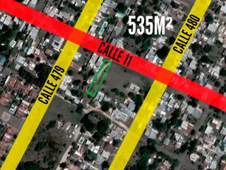 Terreno en venta - 535Mts2 - City Bell [FINANCIADO]