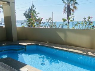 SE VENDE PENTHOUSE (DEPARTAMENTO) DE LUJO DE 3 DORMITORIOS, FULL AMOBLADO Y EQUIPADO EN EL MALECÓN SALINAS