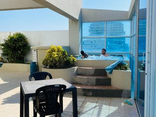 SE VENDE PENTHOUSE (DEPARTAMENTO) DE LUJO DE 3 DORMITORIOS, FULL AMOBLADO Y EQUIPADO EN EL MALECÓN SALINAS