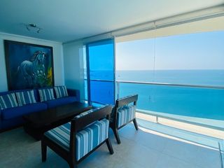 SE VENDE PENTHOUSE (DEPARTAMENTO) DE LUJO DE 3 DORMITORIOS, FULL AMOBLADO Y EQUIPADO EN EL MALECÓN SALINAS