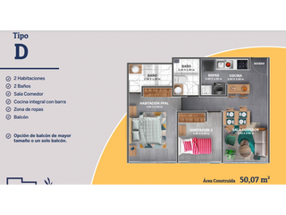 Foto 13 de Apartamento sobre planos en venta entrega 2024 en Tebaida - Quindío
