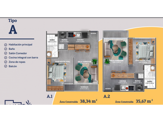 Foto 10 de Apartamento sobre planos en venta entrega 2024 en Tebaida - Quindío