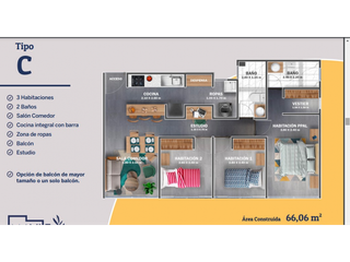 Foto 12 de Apartamento sobre planos en venta entrega 2024 en Tebaida - Quindío