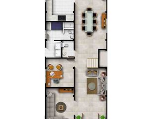 Alquilo casa amoblada de 4 habitaciones modelo ACQUA en Ciudad Celeste