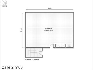 Departamento en venta - 1 dormitorio 1 baño - Cochera - Terraza - 120mts2 - La Plata