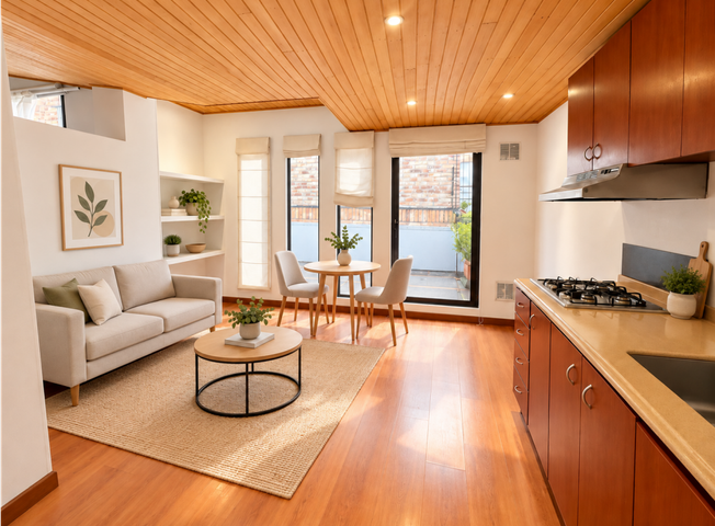 Apartamento en arriendo en San Patricio