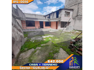 INMOPI Vende Casa Independiente + Terreno, GUAJALO, IPS - 0016