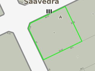 Terreno en venta - 990Mts2 - Arroyo Corto, Saavedra