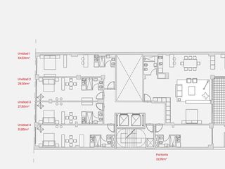 Departamento Monoambiente en Venta - Apto Profesional - Centro - Retiro