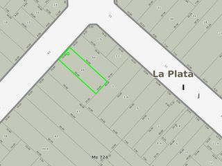 Terreno en venta -10 x 30 metros- 300mts2- La Plata