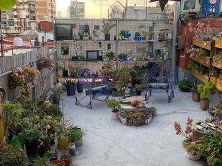 Departamento amoblado 2 ambientes con terraza propia en alquiler en San Telmo