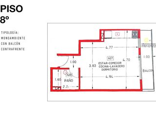 Departamento 2 ambientes a estrenar - Villa Urquiza - Imperdible!!