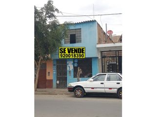 Foto 1 de REMATE CASA DE 2 PISOS EN AVENIDA A PRECIO DE TERRENO EN CHICLAYO