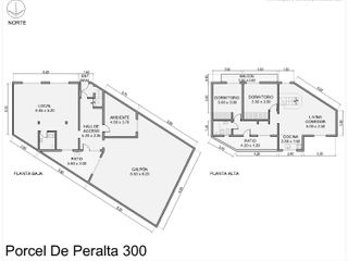 Porcel de Peralta 300 Casa con local en Versalles Lote propio