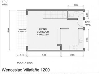 Duplex 3 Amb con Cochera - Pileta - Frente - Balcon Terraza - Barracas