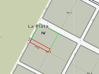 Terreno en venta - 477mts2 - Manuel B. Gonnet, La Plata