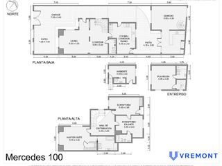 Mercedes 100   Casa de exclusivo estilo   Casa de huéspedes, patio y quincho  Floresta