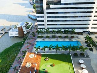 Suites y Habitaciones Full amobladas Puerto Santana Torres Bellini Riverfront Hotel Wyndham EcuSuites