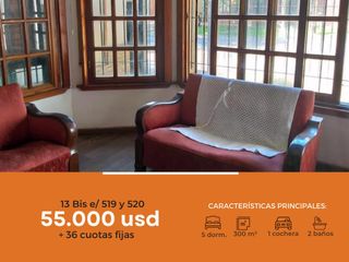 Casa en venta - 5 Dormitorios 2 Baños 1 Cochera - 300Mts2 - Ringuelet [FINANCIADA]