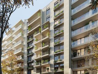 Venta departamento  de tres dormitorios con balcón y terraza exclusiva en Parque España