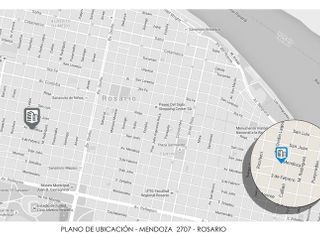 Venta Amplia oficina - Mendoza 2700 -  Barrio Lourdes -