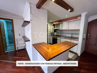 Foto 1 de apartaestudio en venta en mesopotamia. Cod V1790