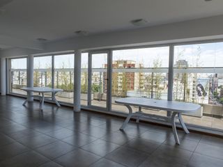 Dos ambientes con balcón, pileta, gym y SUM