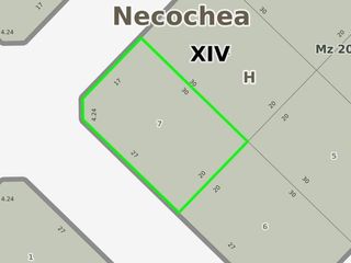 Terreno en venta - 595Mts2 - Quequén, Necochea