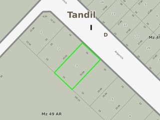 Terrenos en venta - 375Mts2 - Tandil
