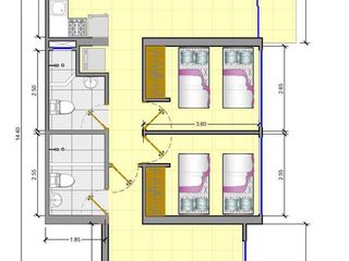 VENTA DE DEPARTAMENTO  EN SALINAS CHIPIPE PISO 3