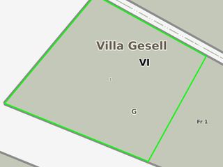 Terreno en venta - 15.514,63mts2 - Villa Gesell