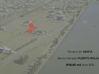 Terreno en  Puerto Roldán