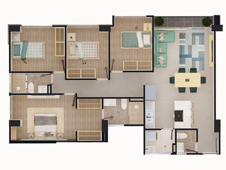 Foto 5 de apartamento en venta en norte - alcalá real. Cod V5630