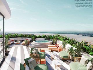 Oportunidad. Venta de Increíble Suite con balcón. Piso 4.Puerto Santa Ana. Proyecto THE HILLS.