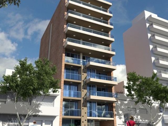 Semipiso DOS DORMITORIOS, balcón terraza la frente y contrafrente - Con cochera - Amenities - Catamarca y Moreno