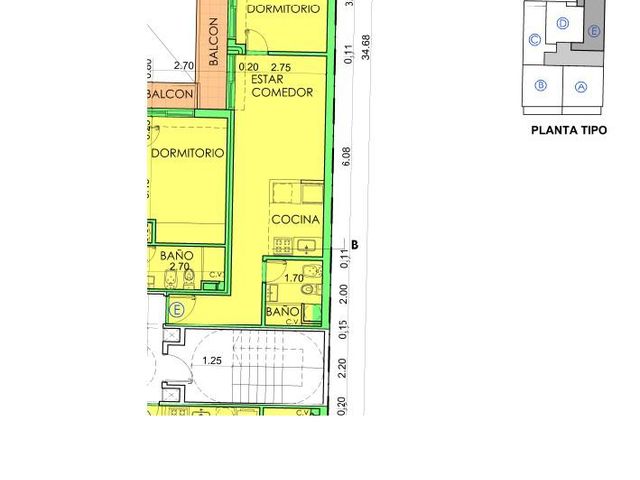 1 DE MAYO 1115 07 05  - BAID XIII - VENTA DEPARTAMENTO 1 DORMITORIO EN ROSARIO
