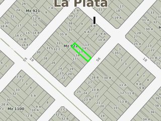 Terreno en venta - 340Mts2 - La Plata