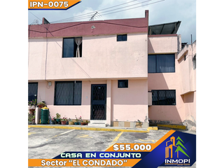 INMOPI Vende Casa en Conjunto, EL CONDADO, IPN – 0075