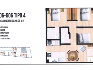 Foto 7 de apartamento en venta en centro. Cod V5601